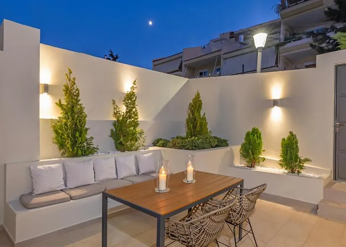 Apartment Natural Harmony ,luxury Oasis & Hot Tub Rhodes City